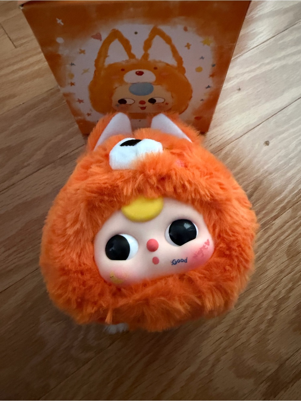 Plush Small Pets Toy — Orange Variant
